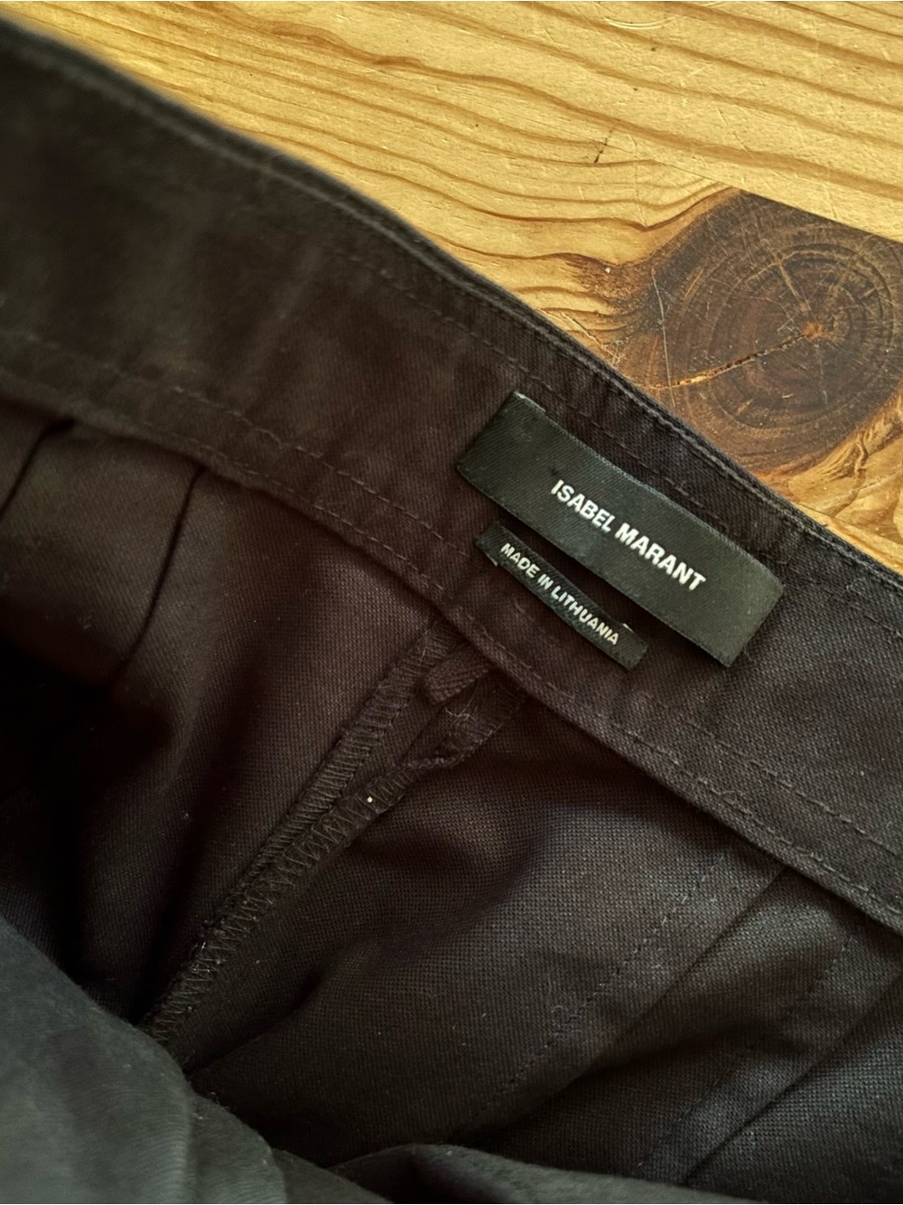 Isabel Marant High-Waist Black Shorts - Picture 5 of 5